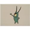 Image 2 : SpongeBob Original Animation Cel Plankton Thumbs Up!