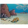 Image 2 : Orig SpongeBob Animation Cel w/Background Landscape