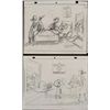 Image 1 : Popeye Orig Production Drawing & Sketch Waldman Signed