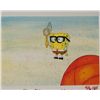 Image 1 : Orig SpongeBob Animation Cel & Background Jelly Hunting