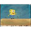 Image 1 : Orig SpongeBob Animation Cel & Background I Can Do It
