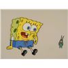 Image 2 : SpongeBob Original 2 Layer Animation Cel w/ Plankton