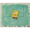 Image 1 : Original SpongeBob Animation Cel & Background Wait