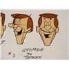 Image 2 : George Jetson Signed Original Model Cel Animation Art