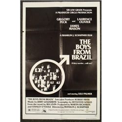 Boys From Brazil Original 1 Sh Nazi Movie Poster 1978
