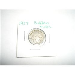 1927 Buffalo Nickel *PLEASE LOOK AT PICTURE TO DETERMINE GRADE - COIN OUT OF SAFE DEPOSIT BOX & NOT 