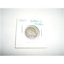 1927 Buffalo Nickel *PLEASE LOOK AT PICTURE TO DETERMINE GRADE - COIN OUT OF SAFE DEPOSIT BOX & NOT 