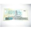 Image 2 : 1986 100 CEM CRUZADOS Brazil Bank Note Serial # A1482005533A *UNC HIGH GRADE Grade Bill*!!
