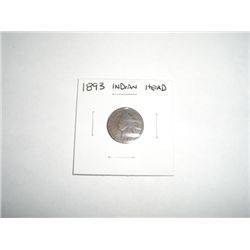 1893 Indian Head Penny *PLEASE LOOK AT PICTURE TO DETERMINE GRADE - COIN OUT OF SAFE DEPOSIT BOX*!!