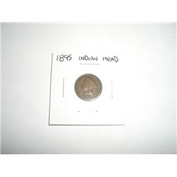 1895 Indian Head Penny *PLEASE LOOK AT PICTURE TO DETERMINE GRADE - COIN OUT OF SAFE DEPOSIT BOX*!!