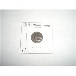 1895 Indian Head Penny *VERY FINE GRADE - COIN OUT OF SAFE DEPOSIT BOX*!!