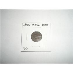 1896 Indian Head Penny *VERY GOOD GRADE - COIN OUT OF SAFE DEPOSIT BOX*!!