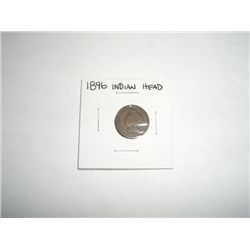 1896 Indian Head Penny *PLEASE LOOK AT PICTURE TO DETERMINE GRADE - COIN OUT OF SAFE DEPOSIT BOX*!!