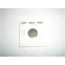 1899 Indian Head Penny *PLEASE LOOK AT PICTURE TO DETERMINE GRADE - COIN OUT OF SAFE DEPOSIT BOX & N