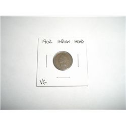 1902 Indian Head Penny *VERY GOOD GRADE - COIN OUT OF SAFE DEPOSIT BOX*!!