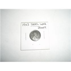 1943 WAR Steel Lincoln Penny *PLEASE LOOK AT PICTURE TO DETERMINE GRADE - COIN OUT OF SAFE DEPOSIT B