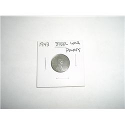 1943 WAR Steel Lincoln Penny *PLEASE LOOK AT PICTURE TO DETERMINE GRADE - COIN OUT OF SAFE DEPOSIT B