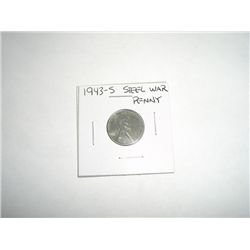 1943-S WAR Steel Lincoln Penny *PLEASE LOOK AT PICTURE TO DETERMINE GRADE - COIN OUT OF SAFE DEPOSIT