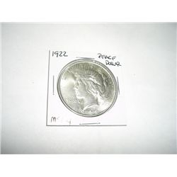 1922 Peace Silver Dollar *RARE MS-64 HIGH GRADE*!!