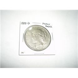 1922-D Peace Silver Dollar *RARE MS HIGH GRADE*!!