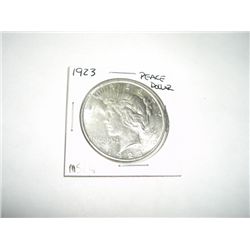 1923 Peace Silver Dollar *RARE MS-64 HIGH GRADE*!!