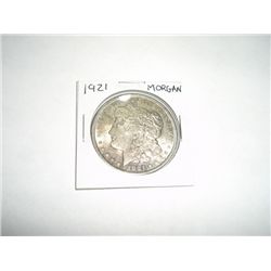 1921 Morgan SILVER Dollar - NICE COIN *PLEASE LOOK AT PICTURE TO DETERMINE GRADE - COIN OUT OF SAFE 