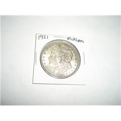 1921 Morgan SILVER Dollar - NICE COIN *PLEASE LOOK AT PICTURE TO DETERMINE GRADE - COIN OUT OF SAFE 
