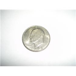 1972 Eisenhower "IKE" Dollar - NICE COIN *PLEASE LOOK AT PICTURE TO DETERMINE GRADE - COIN OUT OF SA