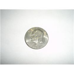 1974-D Eisenhower "IKE" Dollar - NICE COIN *PLEASE LOOK AT PICTURE TO DETERMINE GRADE - COIN OUT OF 