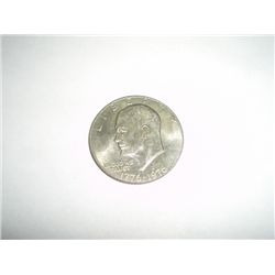 1976 Eisenhower "IKE" Dollar - NICE COIN *PLEASE LOOK AT PICTURE TO DETERMINE GRADE - COIN OUT OF SA