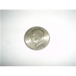 1976-D Eisenhower "IKE" Dollar - NICE COIN *PLEASE LOOK AT PICTURE TO DETERMINE GRADE - COIN OUT OF 