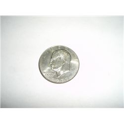 1977-D Eisenhower "IKE" Dollar - NICE COIN *PLEASE LOOK AT PICTURE TO DETERMINE GRADE - COIN OUT OF 