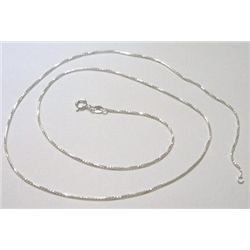 Silver Box 24" Chain Sterling Silver *BRAND NEW with TAG STAMPED .925* Heavy Chain weighs 4.80 Grams