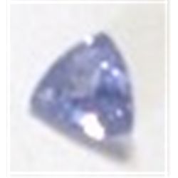 .20 ct Natural Tanzanite Trillion Cut & Faceted!! Tanzanite is only found in Tanzania East Africa an