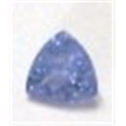 .45 ct Natural Tanzanite Trillion Cut & Faceted!! Tanzanite is only found in Tanzania East Africa an