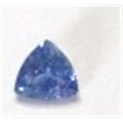 .60 ct Over 1/2 Carat Natural Tanzanite Trillion Cut & Faceted!! Tanzanite is only found in Tanzania