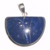 Image 1 : LAPIS Large Pendant set in Solid Sterling Silver *STAMPED .925* Mounting!! Total weight of Pendant w
