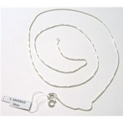 Silver Box 24" Chain Sterling Silver *BRAND NEW with TAG STAMPED .925* Heavy Chain weighs 4.80 Grams