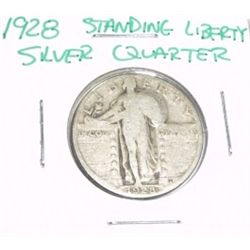 1928 Standing Liberty Silver Quarter Dollar *PLEASE LOOK AT PICTURE TO DETERMINE GRADE - COIN OUT OF