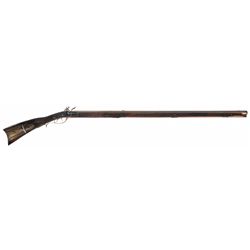 Significant Melchoir Fordney Signed  Golden Age  Kentucky Flintlock Rifle