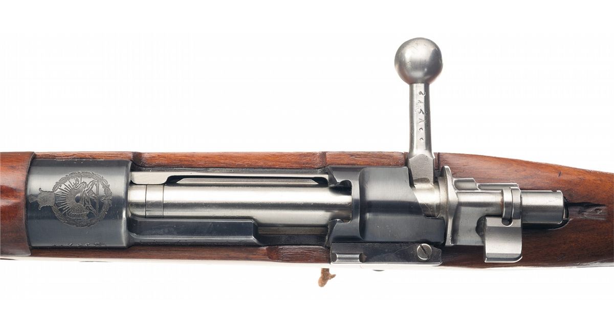 Spectacular Conditioned Persian Model 98-29 Bolt Action Rifle with ...