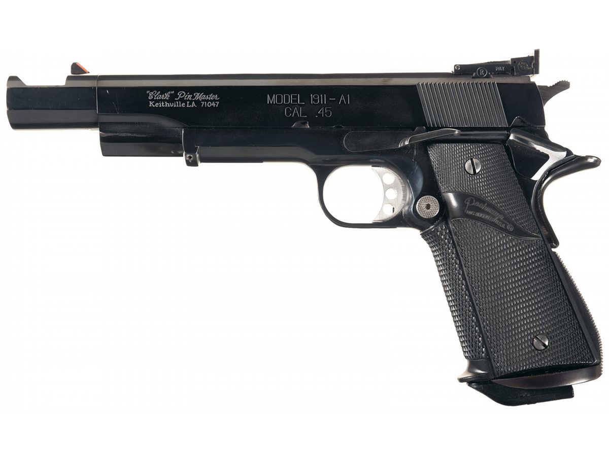 Springfield Armory Model 1911A1 Semi-Automatic Pistol with 'Clark' Pin ...