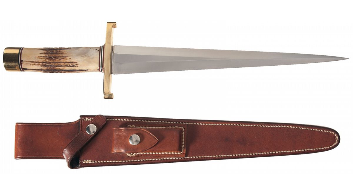 Randall Model 1312 Arkansas Toothpick Dagger with Sheath