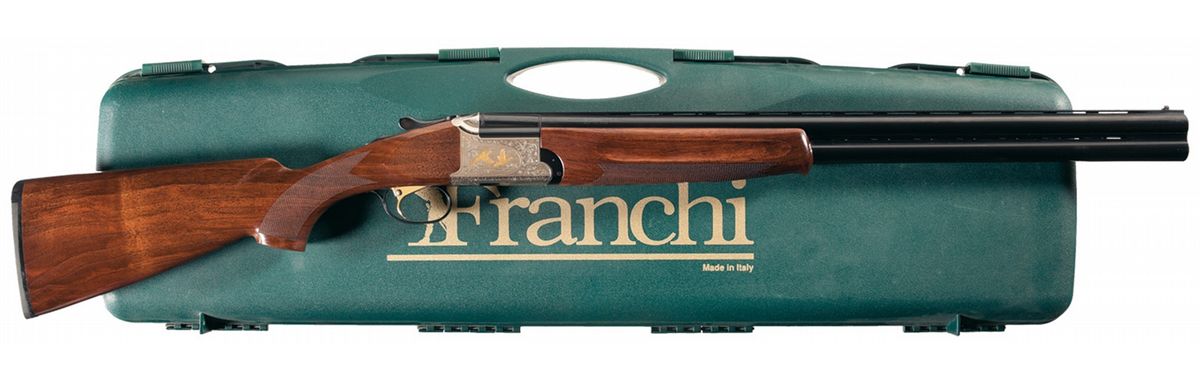 Franchi Alcione T Model Over/Under Shotgun with Hard Plastic Case