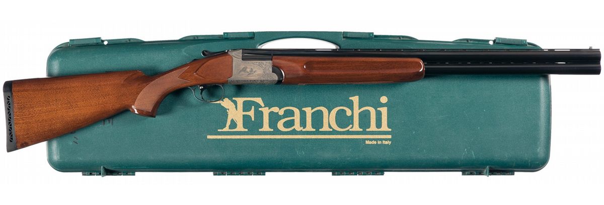 Franchi Alcione Field Model Over/Under Shotgun with Hard Case