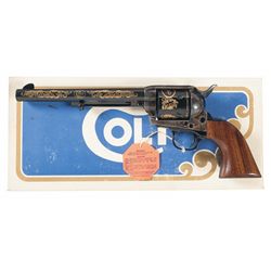 Sam Colt Commemorative Single Action Army Revolver with Original Box