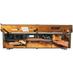 Desirable British Enfield L42A1 Sniper Rifle Rig with Matching Scope, Scope Mount, Metal Scope Can a