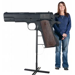 Huge Training Model of the U.S. 1911A1 Pistol, with Transport Crate and Provenance