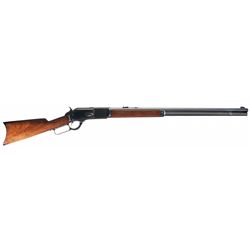Winchester Model 1876 Lever Action Rifle with Factory Letter and Ammunition