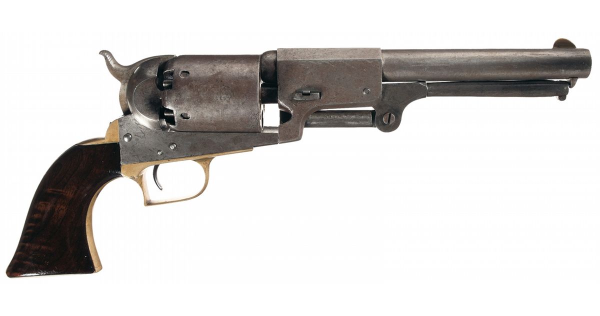Scarce U.S. Colt First Model Dragoon Percussion Revolver